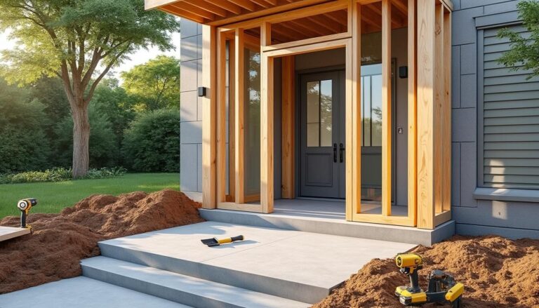 Découvrez comment créer un sas d'entrée extérieur étape par étape. Suivez notre guide complet pour optimiser l'esthétique et la fonctionnalité de votre espace tout en protégeant votre intérieur des aléas climatiques.
