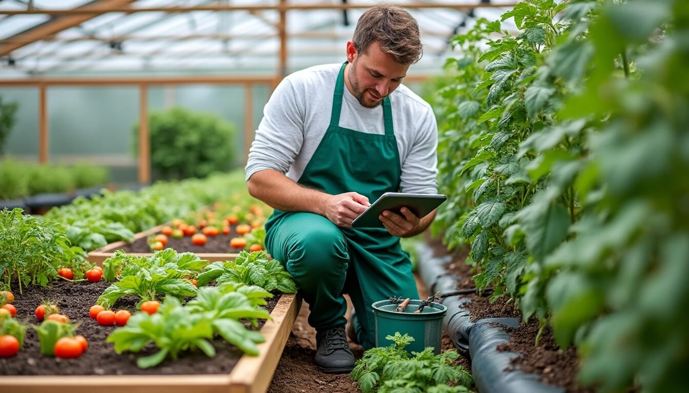 Découvrez notre guide pratique sur le potager en serre ! Apprenez à cultiver vos légumes et herbes dans un environnement contrôlé, optimisez votre production et profitez d'une récolte abondante tout au long de l'année. Conseils, astuces et techniques pour un jardinage réussi sous serre.
